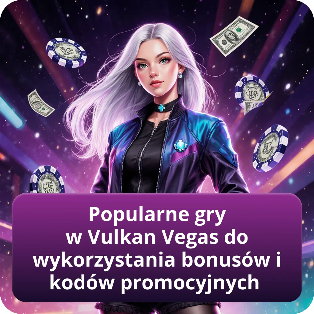 Popularne gry w Vulkan Vegas do wykorzystania bonusów i kodów
